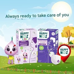 Happy Noz Organic Onion Sticker Freshener Relieve Allergy Blocked Nose Hay Fever