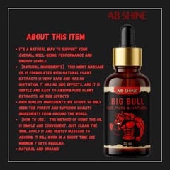 XXXL African Size Natural PEN!S Oil With 100% Result