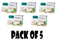 Himalaya Shuddha Guggulu 60 Tabs Each Wellness Herbal Supplement Pack of 5