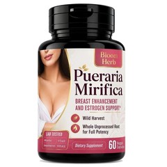 Pueraria Mirifica Extract Powerful Breast Enhancement Hormone Estrogen 60 Capsul