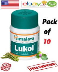 10X LUKOL Himalaya 60 Tabs Each With Long Expiry & Free Shipping