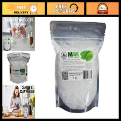 Pure Organic Menthol Crystals 1 LB – 100% Natural Mint Flavor, Resealable Bag