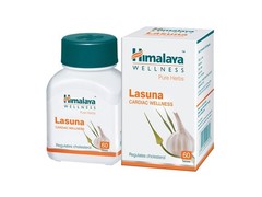 Himalaya Lasuna 60 Tablets Per Bottle Fresh Stock Long Expiry
