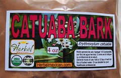 4oz Catuaba (Erythroxylum catuaba), Catuaba bark powder, tatuaba, Chuchuhuasha !