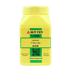 Sun Ten – Leonurus, Granules, Yi Mu Cao, 100gm / 益母草