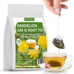 Dandelion Tea 100 Leaf & Root Herbal Tea Bags for Liver & Kidney Health Detox