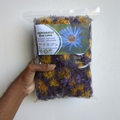 Blue Lotus Flower Organic Ceylon Nymphaea Caerulea All Natural Thai Herbal Drink