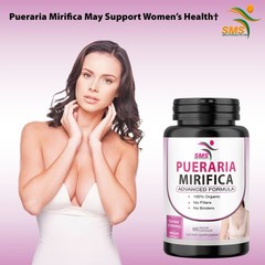 PUERARIA MIRIFICA 180 VEGGIE CAPSULES ORGANIC DIETARY SUPPLEMENT 3 BOTTLES