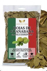 5oz Organic Soursop Leaves Graviola Leaves Hojas de guanabana MADE IN MEXICO 400