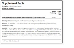 DOPA Mucuna Pruriens 350 mg Standarized 120 Caps (Velvet Bean) by Piping