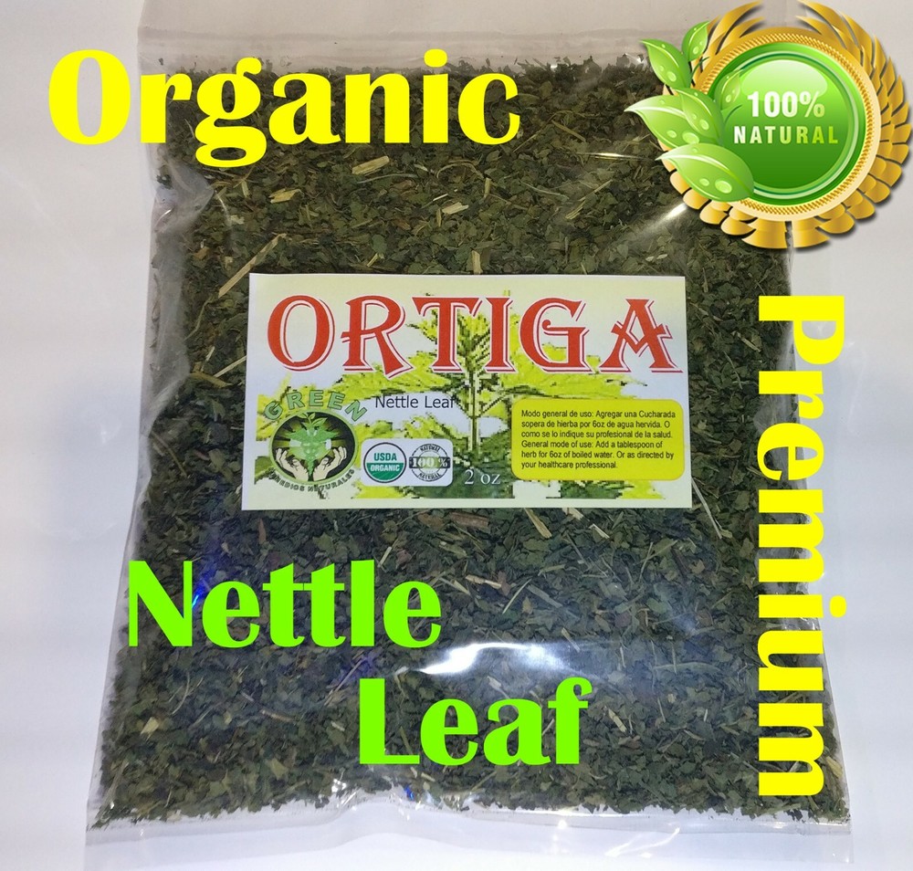 Nettle Leaf 2oz Ortiga Hojas/hierba Hortiga Stinging Nettle Herb Urtica Dioica