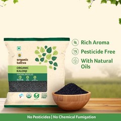 Organic Tattva Kalonji Seeds 100g Premium Nigella/Black Cumin Spice free Ship