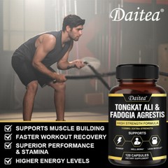Fadogia Agrestis 600 Mg (Max Strength) Stem 10:1 Extract 30 To 120 Capsules