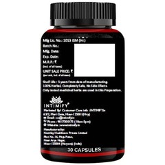 Intimify Black Bull Capsules (30 Count)–Natural Herbal Men’s Wellness Supplement