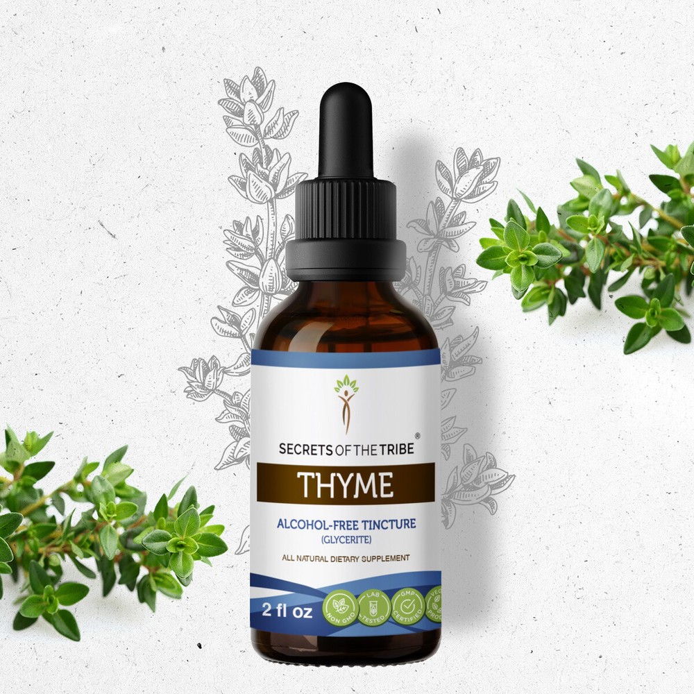 Secrets Of The Tribe Thyme Tincture Alcohol-FREE