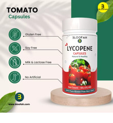 2X Bloofah Tomato Fruit Caps (Lycopene) 500mg 120 Count Vegan, Gluten Free