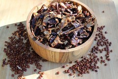 Dried Carob Pods Pieces With Seeds Taste Like Chocolate Drink Sweet خروب