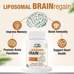 Liposomal Brain Supplement 60ct – Memory, Focus & Cognitive Support Seniors