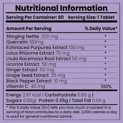 Meadbery Lung Detox Ayurvedic for Smokers, Tar Removal (60 Tablets) o166