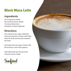 Sunfoods Superfoods Organic Black Maca Powder – Black Maca Root Powder, Black Ma
