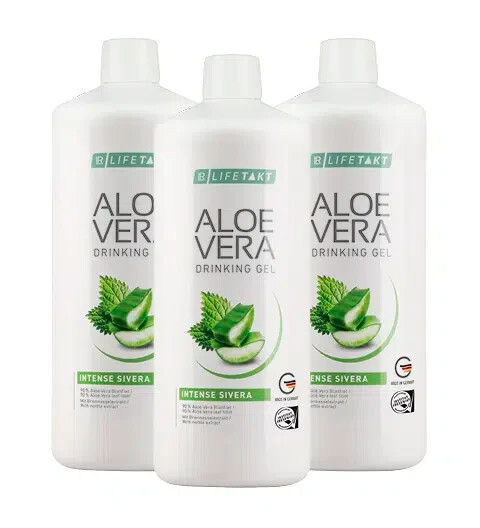 LR Lifetakt Aloe Vera Drinking Gel Intense Sivera Set – 1000 ml./33.3 fl.oz