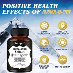 Natural 85% Fulvic Acid 120 Capsules Dietary Supplement | Non-GMO & Gluten-Free