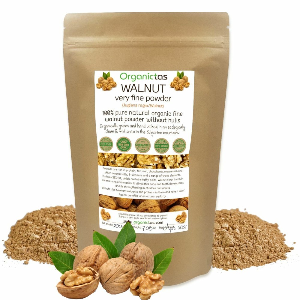 Walnut Kernel Powder Organic Premium Quality, Antioxidant Heart Immunity Bones