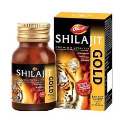 2 X Shilajit Gold 20cap. 100% Ayurvedic For Power | Free ship