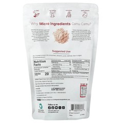 Organic Camu Camu Powder, Freeze-Dried, 12 oz (340 g)