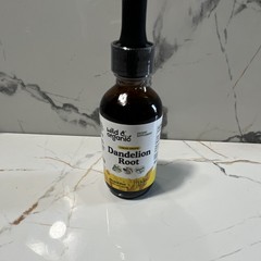 Wild & Organic Dandelion Root Liquid Drops Alcohol-Free Vegan 2 fl oz Exp 12/27