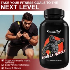 Gorilla Muscle Supplement Endurance, Libido & Muscle Support,Energy Booster