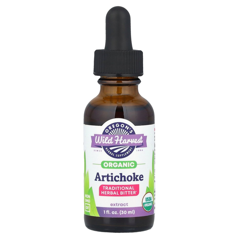 Organic Artichoke Extract, 1 fl oz (30 ml) (250 mg per Serving)