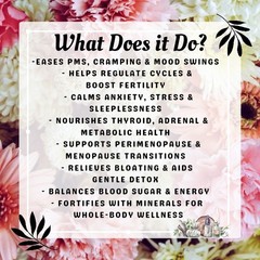 Feminine Balance | Organic Herbal Extract Tincture | Monthly Cycle | Hormones