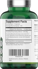 Boswellia Serrata Herbal Extract Capsules 1200 Mg Capsule-USA