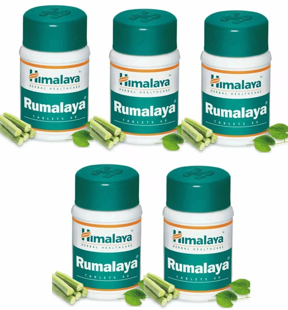 🌿 Himalaya Rumalaya Tablets – 60 Tabs Each | Pack of 5 | Expiry: 02/2026