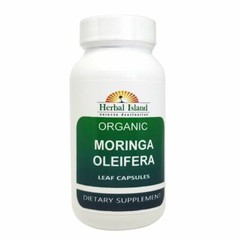 Moringa Oleifera Leaf Powder Capsules 500mg – Organic – Pure-Natural – Free Ship