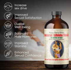 Herboganic Men Wellness Living Bitter 16oz (PACK OF 2)