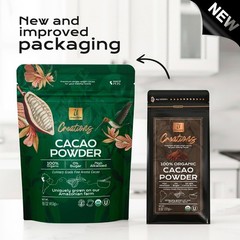 1 LB (16 OZ ) USDA Organic Raw Cacao Powder,100% Pure, ALL NATURAL,ALWAYS FRESH