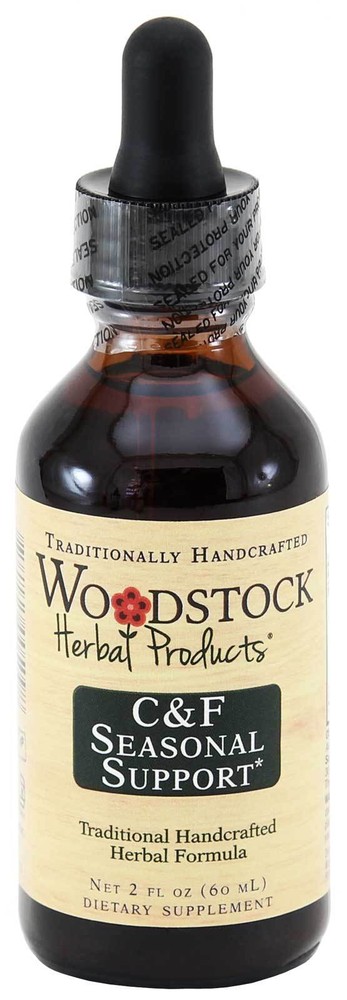 Woodstock Herbal Products C & F (Cold & Flu) Organic Immune Seasonal Support