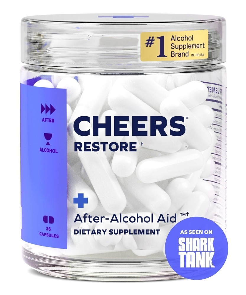 Support Your Liver 36 Doses Supplement Cheers Restore DHM+L-Cysteine