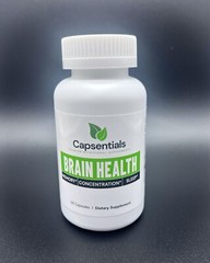 Capsentials Brain Health- Cognitive Function and Brain Health Supplements