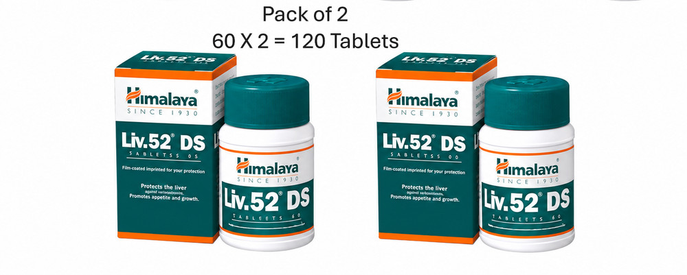 TWM Himalya LIV52 DS, Pack of 2/5/10, Free Shipping Worldwide, Long Expiry Date