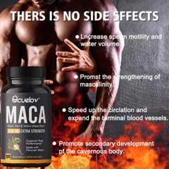 Maca Extra Strength Supplement – Enhances manhood size,Strength And Endurance
