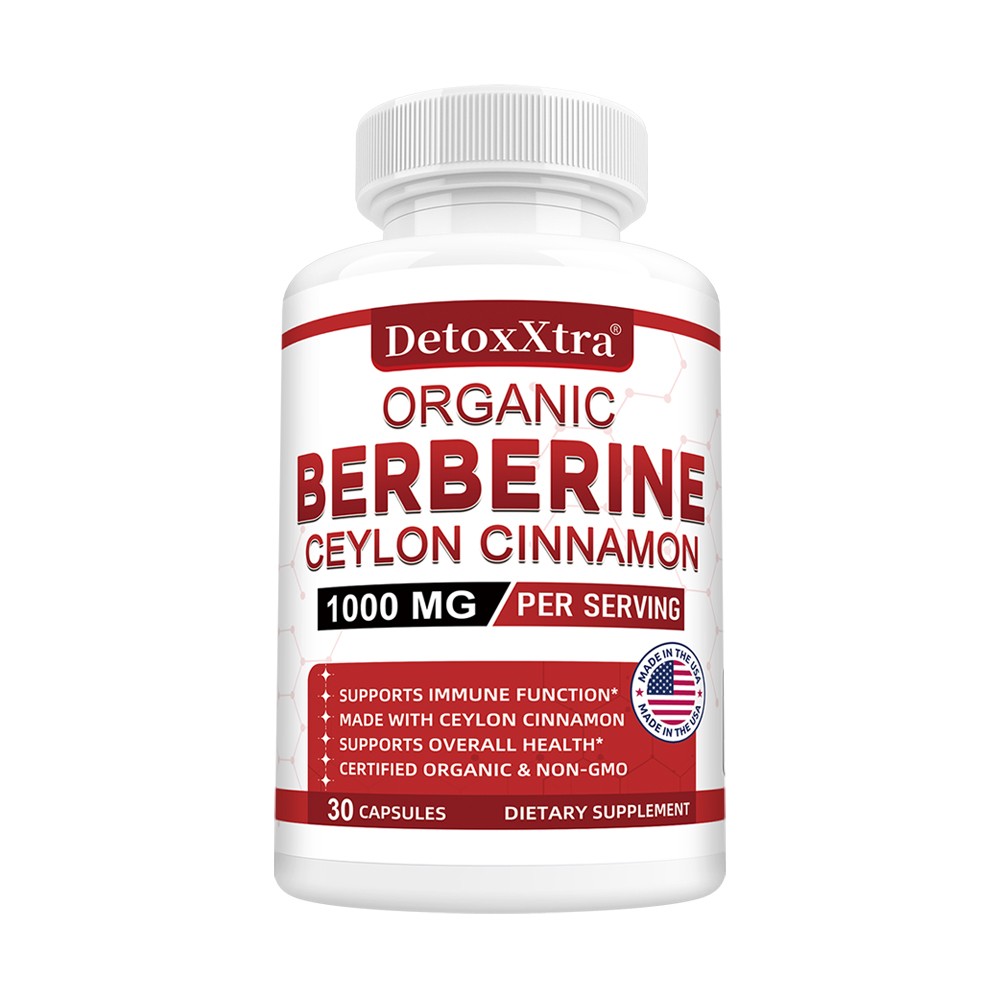 Total CardiovascularHealth 30/60/120Capsules Hearthealthy Organic Berberine800mg