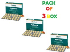 Himalaya Platenza Tablets Ayurvedic Herbal Wellness Supplement x 3 Box Free Ship