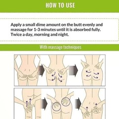 Big Butt & Hips Cream 100% Natural Ingredients Butt Enlargement Oil Firming 50gm