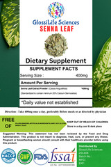 Senna Leaf Extract Powder Calcium Sennosides 20%
