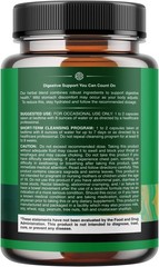 120 Count Gentle Herbal Laxative with Senna & Probiotics for Digestive Health