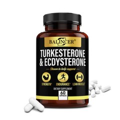 Turkestone Ecdysterone Supplements Support Endurance Energy Muscle Recovery