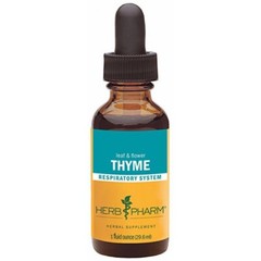 Herb Pharm Certified Organic Thyme Extract 4 Respiratory Support,1Oz